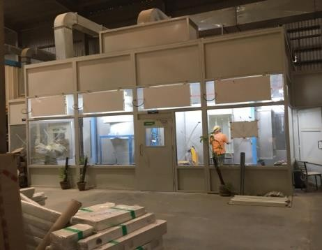 7 Tank Powder Coating Line
