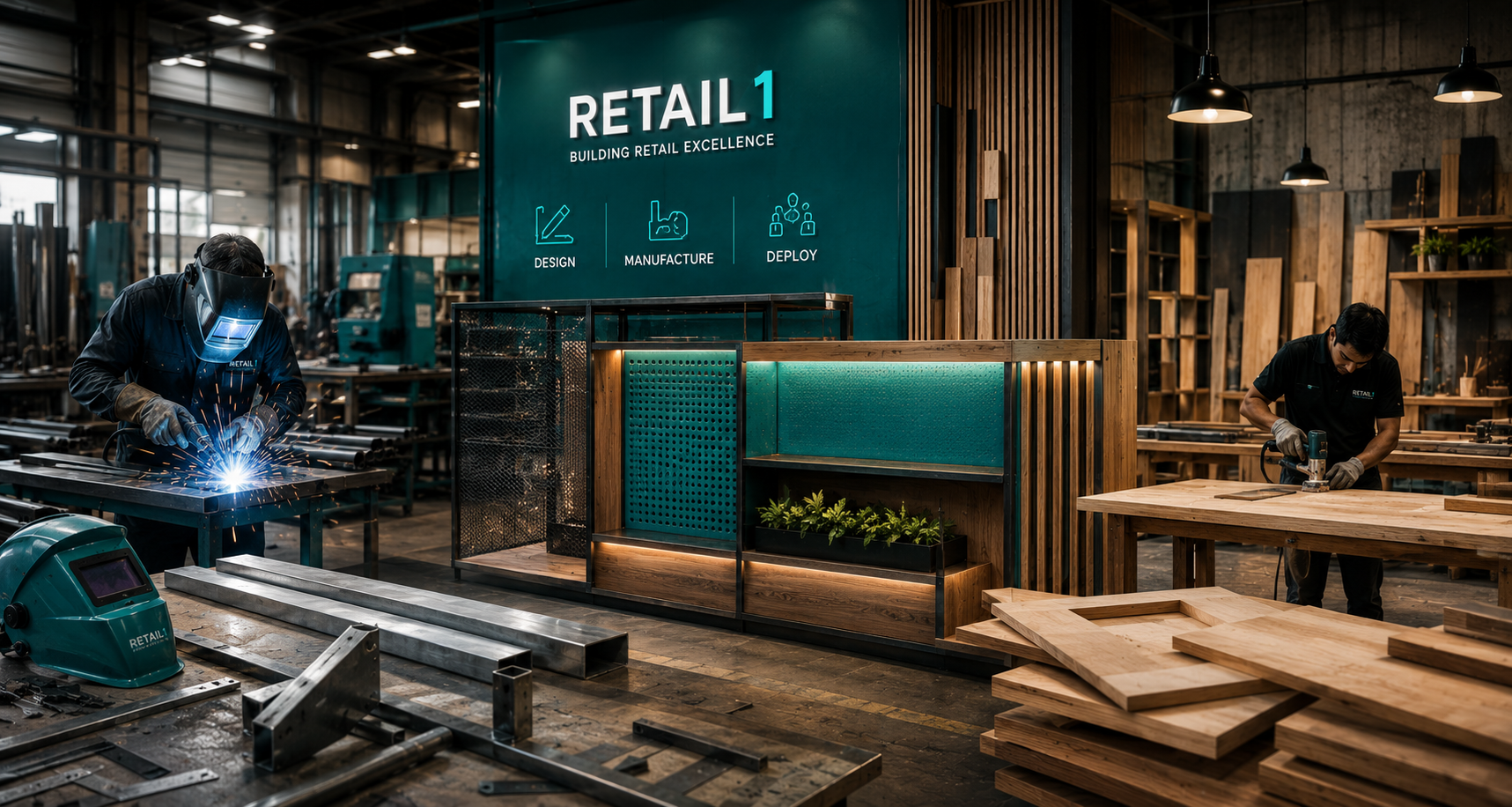 Metal and Wood Work